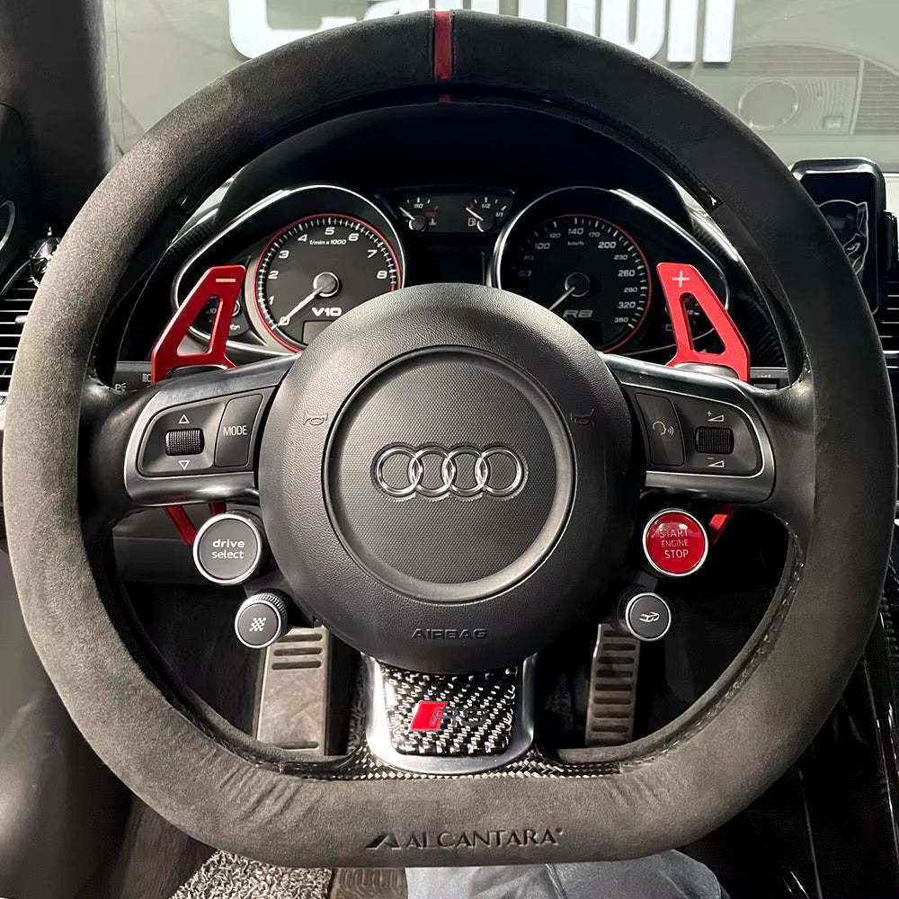 Paddle Shifter for Audi A4 B8 A3 8P S3 A5 A6 S6 C6 Q5 A8 R8 TT TTS MK2 8J Avant Car Steering Wheel Paddles Extension DSG Styling